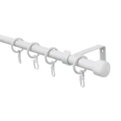 Garnišna Cap fi 13/16mm na izvlacenje 130-240cm bela Gardenia