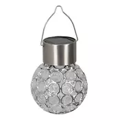 shumee Solarna svetilka LED RGB kroglica 0,06 W okrogla O8 cm baterija IP44 RING Eko-Light