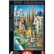 Puzzle Gaudi Collage Miniature Series 1000pz