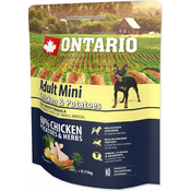 Krma Ontario Adult Mini Chicken & Potatoes 0,75 kg