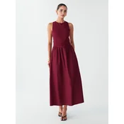 BWLDR Obleka Linda bordo