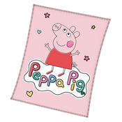 Carbotex Odejica iz mikrovlaken 110/140cm Peppa Pig, PP224051