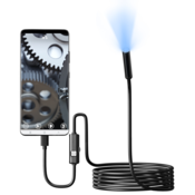 INF Inšpekcijska kamera, 5,5 mm objektiv, visoka ločljivost, LED, IP67 10 m, (21276599)