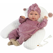 Llorens 74118 NEW BORN - realistična beba lutka sa zvukovima i tijelom od mekane tkanine - 42