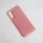 Ovitek bleščice Crystal Dust za Samsung Galaxy S21+ 5G, Fashion case, roza