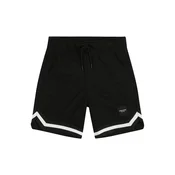 Jack & Jones Junior Hlače JPSTKARL črna/bela