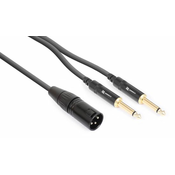 Pd CONNEX KABELJ CX56-3 Cable XLR Male - 2x 6.3 Mono 3.0m