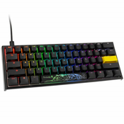Ducky One 2 Pro Mini Gaming Tastatur, RGB LED - Cherry Black (US)-DKON2061ST-AUSPDAZT2