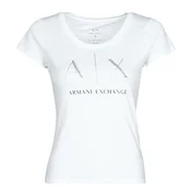 Armani Exchange Majice s kratkimi rokavi 8NYT83 Bela