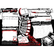 Pirate Borg Character & Ship Sheet Pad
