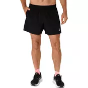 Asics CORE 5IN SHORT, moške kratke tekaške hlače, črna 2011D214