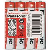 PANASONIC cink ugljicne baterije Crveni cink R03RZ / 4P AAA 1.5V (skupljaju se 4kom)