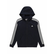 adidas U 3S FL FZ HOOD, dječja jakna, plava IC0600