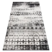 eoshop Moderna preproga MUNDO E0592 etnična zunanja bež/črna ( - Velikost: 200x290 cm)
