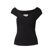 VERO MODA Top z naramnicami VMBEVERLY  črna