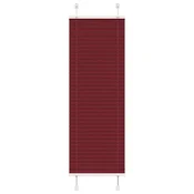 Plisirana zavjesa Bordo crvena 45x150 cm Širina tkanine 44,4 cm Poliester
