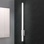 ORION Uska kupaonska zidna svjetiljka Argo s LED, IP44, 60,5 cm - kupaonica - Moderan - krom, bijela - Metal
