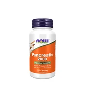 NOW Foods – Pancreatin 2000, podpora prebavi, 100 kapsul