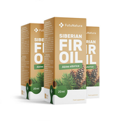 3x Olje sibirske jelke, skupaj 60 ml