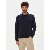 Tommy Jeans Pulover Essential DM0DM20304 Mornarsko modra Slim Fit