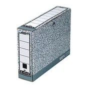 Fellowes BANKERS BOX 80 mm sivo-bela arhivska škatla