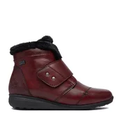 Škornji Rieker CEO-47268-35 Bordo rdeča