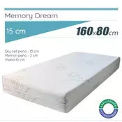 Dušek za decu Dream Memory 80x160 cm
