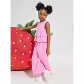Sinsay - Komplet: bluza i pantalone - roze