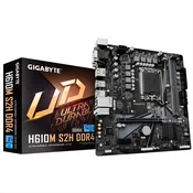 GIGABITE maticna ploca 1700 H610m-s2h 2kddr4 3200mhz, M.2, Dvi-d, Vga,hdmi, Dp Pciek16