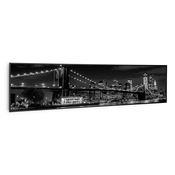 NA Wonderwall Air Art Smart, infrardeč grelnik, most, 120x30 cm, 350 W (HTR10-WAASm350WBrdgB)