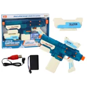 slomart LEAN TOYS Električni Vodni Pištola M416 - 500ml, Doseg 8-10m
