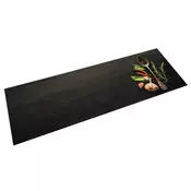 Kuhinjski tepih perivi s uzorkom zacina 60 x 180 cm baršunasti