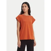 Emporio Armani Majica EW003407 AF20240 U4098 Rdeča Regular Fit