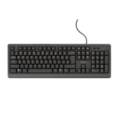 TRUST TK-150 Tastatur, es QWERTZ – Layout, USB-Anschluss