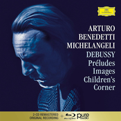 Arturo Benedetti Michelangeli - Debussy: Prludes I & II, Images I & II, Childrens Corner (2 CD + Blu-Ray)