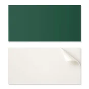 shumee Lepljena PVC plošča z motivom, idealna za hodnik 100x50 cm, temno zelena barva