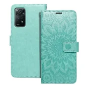OEM Torba MEZZO Book za XIAOMI Redmi Note 11 Pro/11 Pro 5G, mandala, zelena