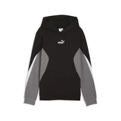 PUMA Essentials Block Hoodie Youth, Sweatshirts, Black, 7-8Y