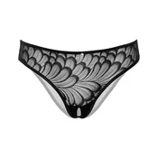 Daring Intimates – Lauren hlačke z odprtino - L/XL, Črna