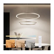 Brilagi - zatemnljiv LED viseči lestenec na kablu PORTOFINO LED/98W/230V, premer 80 cm, bež + daljinski upravljalnik