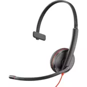 Poly Blackwire 3215 Slušalice Žičano Obruč za glavu Pozivi/glazba USB Tip-C Crno