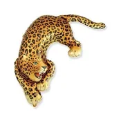 shumee Folija balon z motivom divjega leoparda 60 cm