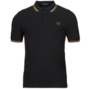 Fred Perry Polo majice kratkih rukava TWIN TIPPED FRED PERRY SHIRT Crna