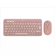 LOGITECH set bežicna tastatura i miš Pebble 2 Combo Rose V/Bluetooth, Logitech Bolt