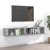 Vidaxl vidaXL Komplet 2 TV omaric, sonoma siv hrast