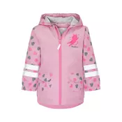 PLAYSHOES Tehnicka jakna KATZE  siva / roza / roza