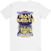 Iron Maiden Powerslave Japan Flyer White L Majica