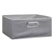 FIVE KUTIJA ZA ODLAGANJE MODUL 31X31X15CM POLIPROPILEN SVIJETLO SIVA