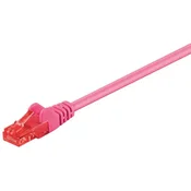 Omrežni kabel UTP CAT6 2M Roza PVC