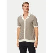 BOSS Srajca H-Lomare 50570555 Bež Regular Fit